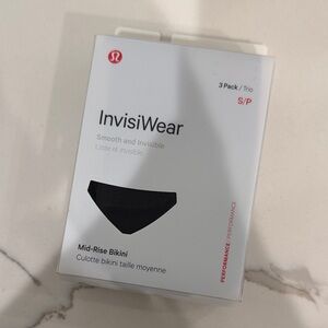 lululemon athletica InvisiWear Mid-Rise Bikini - Black